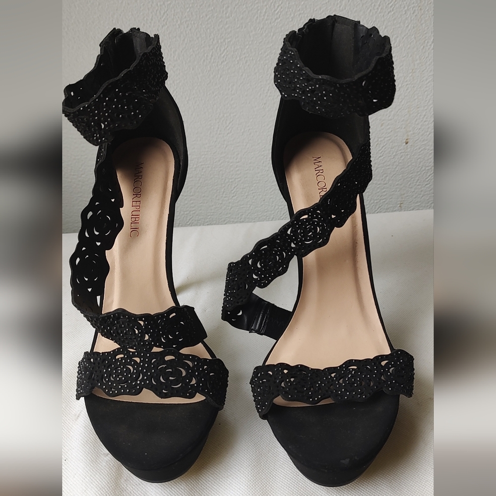 Marco Republic Yorkshire open toe heels